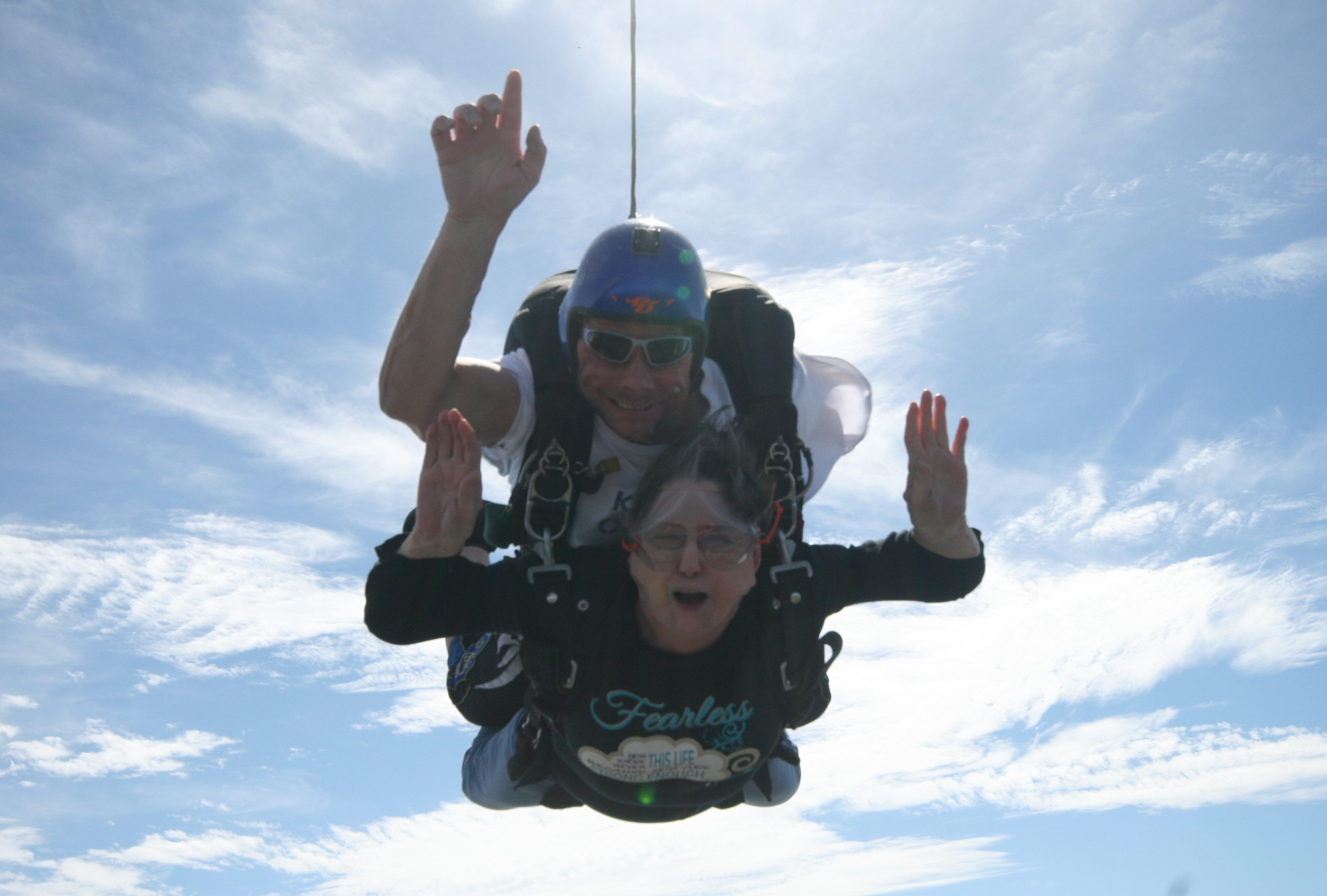 THOUGHTS FROM SKYDIVING MEMAW